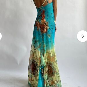 Save the Queen blue dress